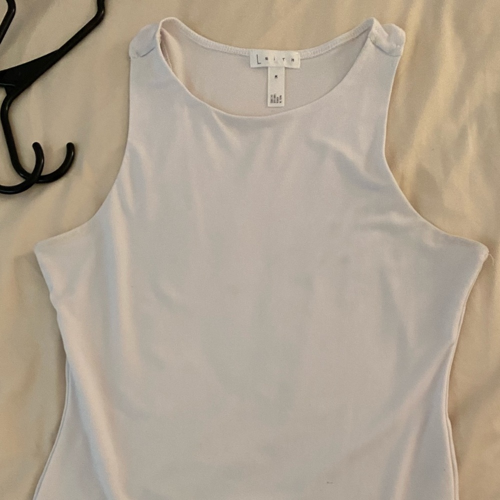 Leith White Bodysuit (more photos in black version)